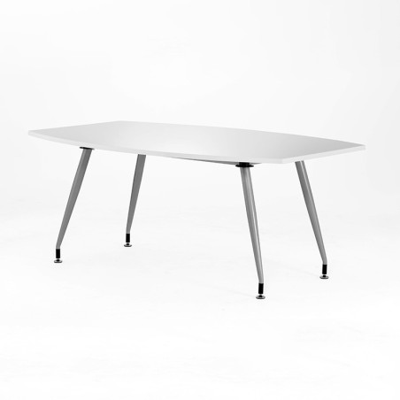 DY4 Lustre Boardroom - Elegant Boat-Shaped Conference Table