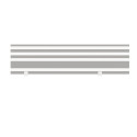 Striped Acrylic Desk Screen