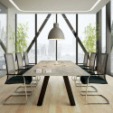 G5 Impact Boardroom Table - Cost-Effective, Goalpost Leg Design