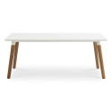 D9 Ensign Meeting Table - Elegant MFC with Oak Legs
