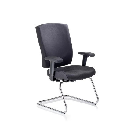 Pollidan Leather Cantilever Chair