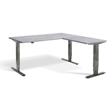 LD3 Figura Sit Stand L-Shape Desk