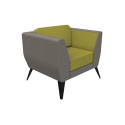 J.B Ferrara Sofa - Comfort & Privacy with Upholstered Walls