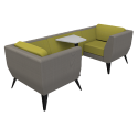 J.B Ferrara Den - Comfort & Privacy with Upholstered Walls