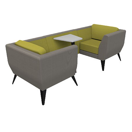 J.B Ferrara Den - Comfort & Privacy with Upholstered Walls