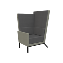 J.B Tropea Chair - Comfort & Privacy with Upholstered Walls