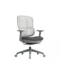 Level Grey Mesh Chair - Stylish Comfort with Tilt Control
