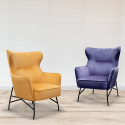 Elegant Omega Lounge Chair – Sophisticated Design for Comfort