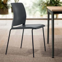 Q1 Cere Chair - Polypropylene Chair with Powder-Coated Base