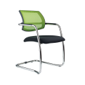 Paris Mesh Back Cantilever Chair - Modern Office Stacking Chair