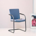 Morale Cantilever Chair – Upholstered Comfort & Style