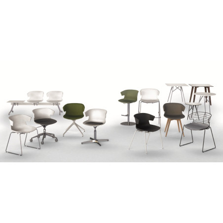Q1 Cove Range - Versatile Meeting Chairs with Accessories