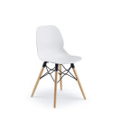 Entente W Chair - Polypropylene Shell with Optional Upholstery