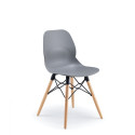 Entente W Chair - Polypropylene Shell with Optional Upholstery