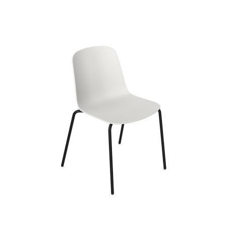 Rosy Wire Chair - Sleek Design with Skid Frame for Breakout Spaces