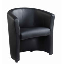 Derry Lounge Chair - Faux Leather Versatility & Superior Comfort