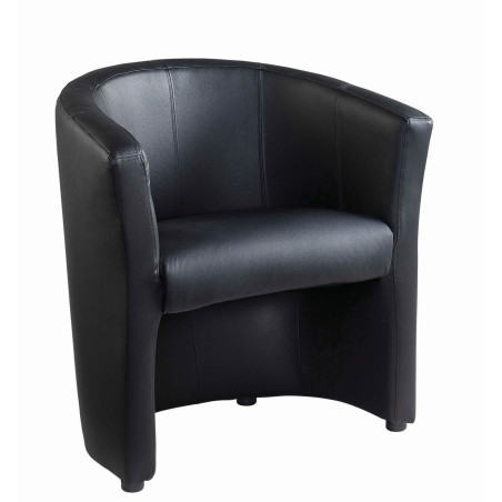 Derry Lounge Chair - Faux Leather Versatility & Superior Comfort