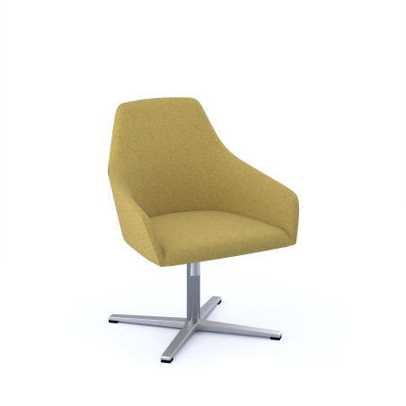 Havre Star Reception Chair with Chrome 4-Star Base