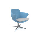 Seville Star Reception Chair with Chrome 4-Star Base