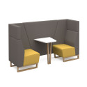 Enclave Open W Acoustic Booth - Privacy & Noise Reduction