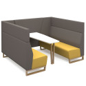 Enclave Open W Acoustic Booth - Privacy & Noise Reduction