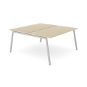 AR4 DUO A Bench Desk - A-Frame Legs & Customisable Worktop Finishes