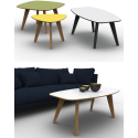 Avim Coffee Tables - Bespoke Laminate Tops & Wooden Legs