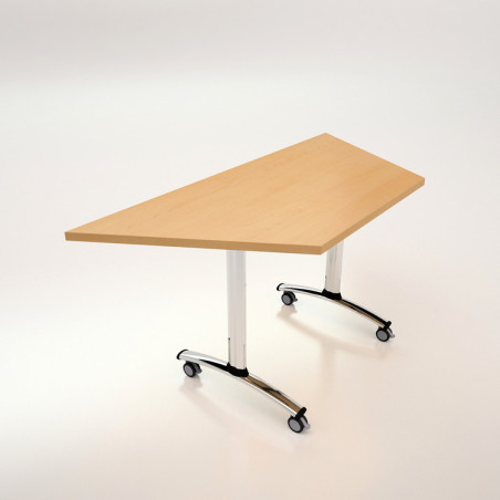 ST Flip Top Trapezoid Table - Ideal for Conference & Meeting Rooms