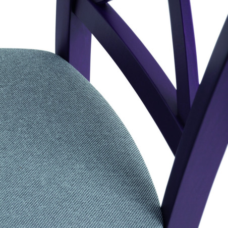 PS Salerno Chair - Solid Beech Wood Frame, Customisable Colours