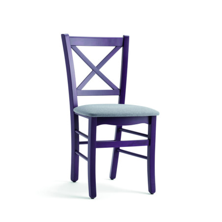 PS Salerno Chair - Solid Beech Wood Frame, Customisable Colours