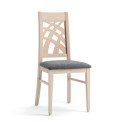 PS Caserta Chair - Solid Beech Wood Frame, Customisable Colours