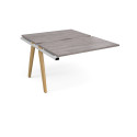 Homeworker Bench Desks Add-On | Ergonomic Design | Solid Oak Frame