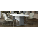 G5 Wire Managed Boardroom Table - 25mm Top, Steel Legs