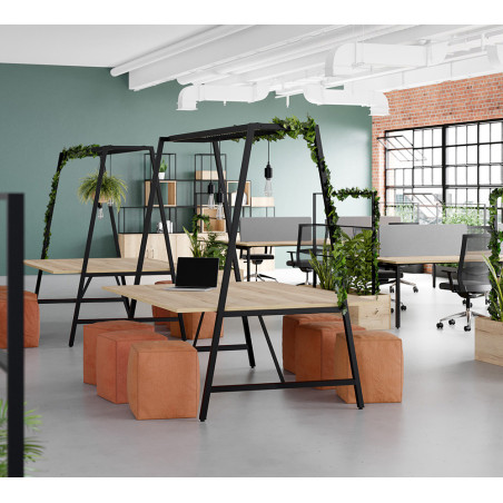 G5 Retro-Shade Table | Collaborative Workspace Table