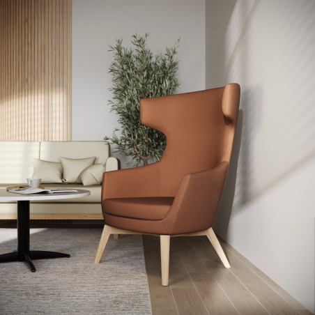 Statue Lounge Chair - Classic Comfort with Versatile Frames