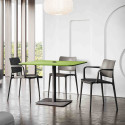 Jamhuri Dining Chair – Minimalist Steel Frame & Industrial Aesthetic
