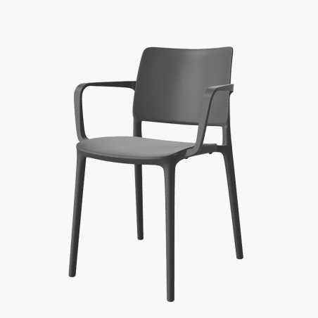 Jamhuri Dining Chair – Minimalist Steel Frame & Industrial Aesthetic