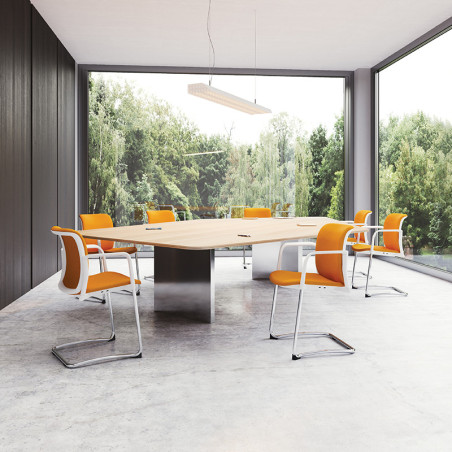 Sleek+ CL Chair - Classic Breakout Chair with Cantilever Frame