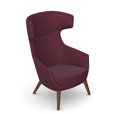 iD Midnight Chair W – Statement Lounge Chair for Offices