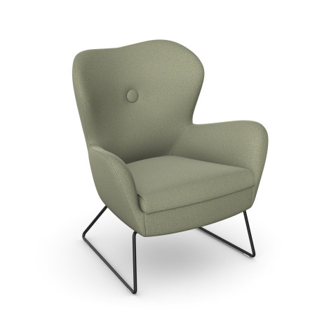 iD Carmine Chair M – Stylish High-Back Lounge Chair