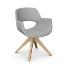 iD Pass Chair W – Contemporary Wooden Lounge Chair