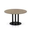 iD Correl Tri Table – Circular Meeting Table for Small Spaces