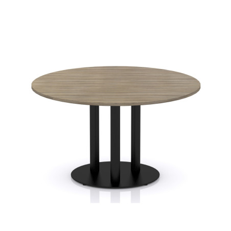 iD Correl Tri Table – Circular Meeting Table for Small Spaces