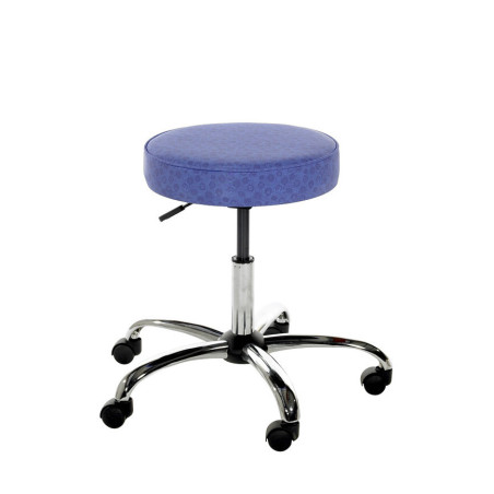 AS8 Role Stool - Upholstered Seat with Castors for Comfort