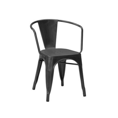 GT Bistro Start Armchair – Café Seating with Metal Frame