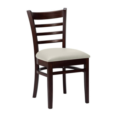 GT Valour Side Chair – Upholstered Comfort with Wenge Frame