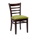 GT Valour Side Chair – Upholstered Comfort with Wenge Frame
