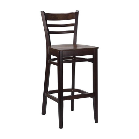 GT Bass Highchair – Walnut Frame for Cafe & Breakout Areas