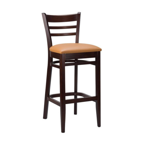 GT Bass Highchair – Walnut Frame for Cafe & Breakout Areas