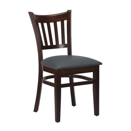 GT Nix Side Chair – Walnut Frame with Optional Upholstered Seat